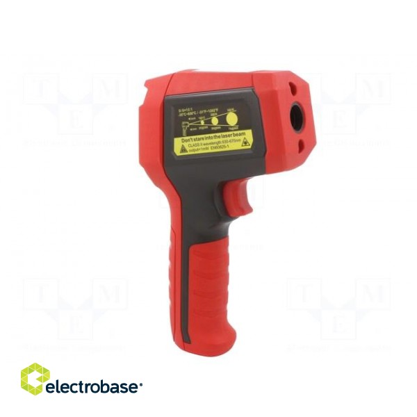 Infrared thermometer | LCD | -35÷650°C | Accur.(IR): ±1.8%,±1.8°C image 6