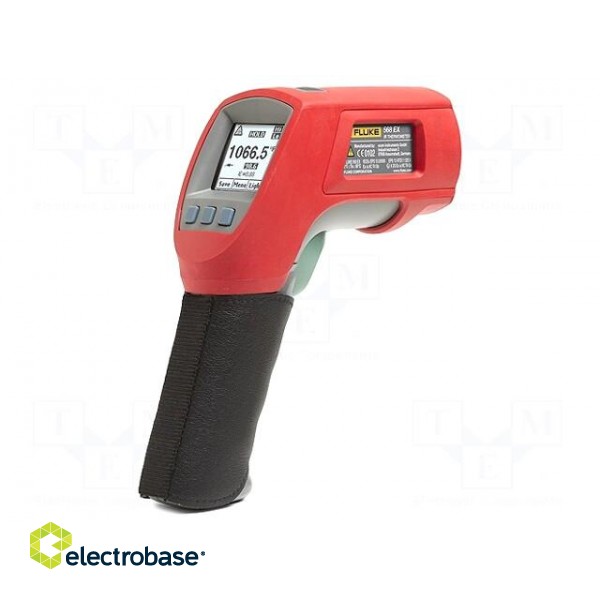 Infrared thermometer | LCD | -40÷800°C | Accur.(IR): ±1%,±1°C
