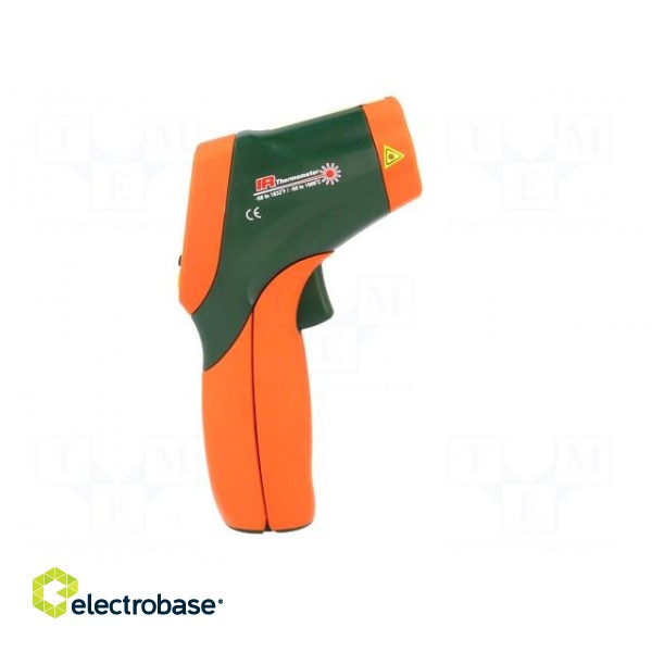 Infrared thermometer | LCD,with a backlit | -50÷1000°C | ε: 0,1÷1 фото 7