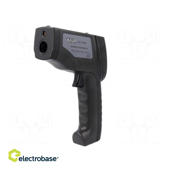Infrared thermometer | LCD,with a backlit | -50÷1150°C | ε: 0,1÷1 фото 10