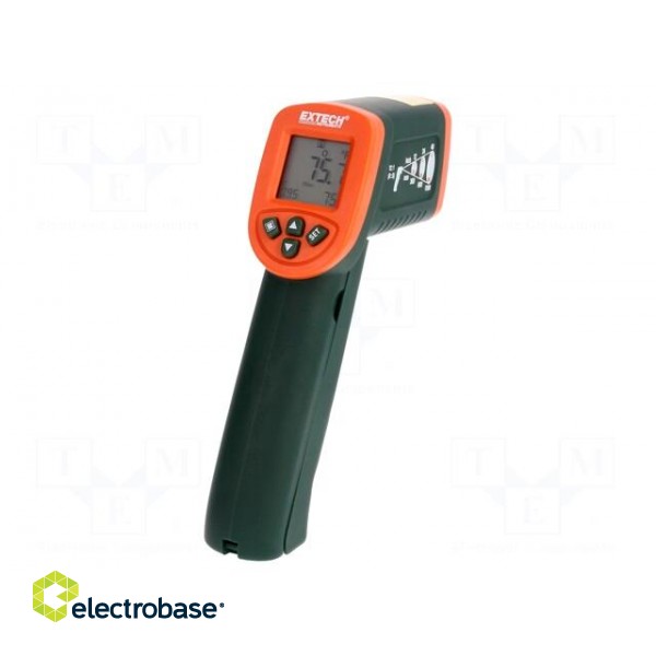Infrared thermometer | LCD,with a backlit | -50÷600°C | ε: 0,1÷1 фото 1