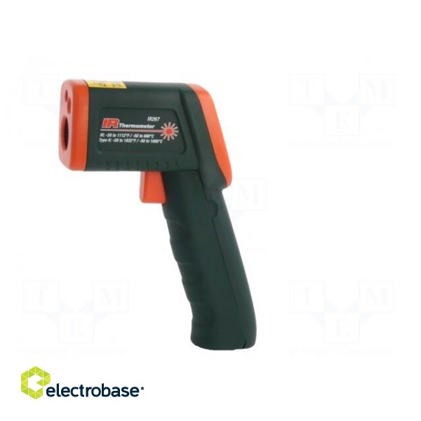 Infrared thermometer | LCD,with a backlit | -50÷600°C | ε: 0,1÷1 image 10