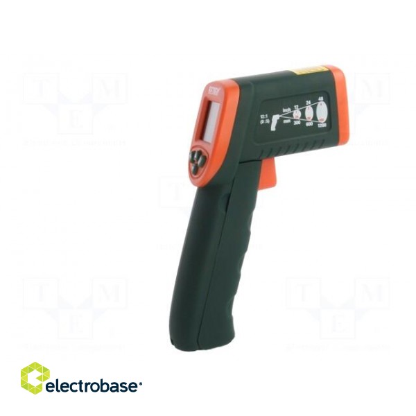 Infrared thermometer | LCD,with a backlit | -50÷600°C | ε: 0,1÷1 фото 6