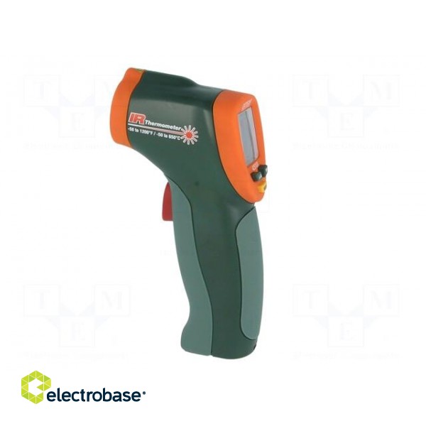Infrared thermometer | LCD,with a backlit | -50÷650°C | ε: 0,1÷1 paveikslėlis 8