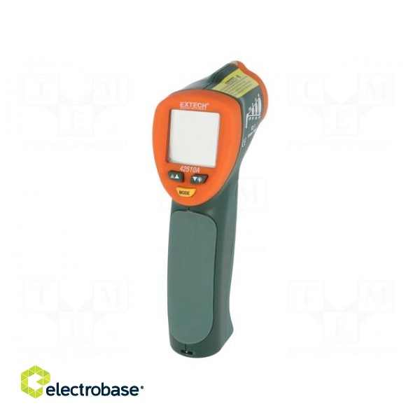 Infrared thermometer | LCD,with a backlit | -50÷650°C | ε: 0,1÷1 paveikslėlis 2