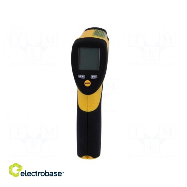 Infrared thermometer | LCD,with a backlit | -50÷800°C | ε: 0,1÷1 фото 5