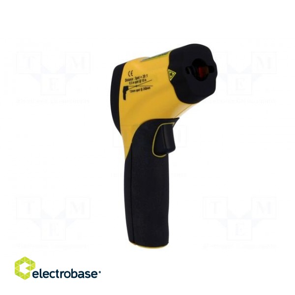 Infrared thermometer | LCD,with a backlit | -50÷800°C | ε: 0,1÷1 фото 8