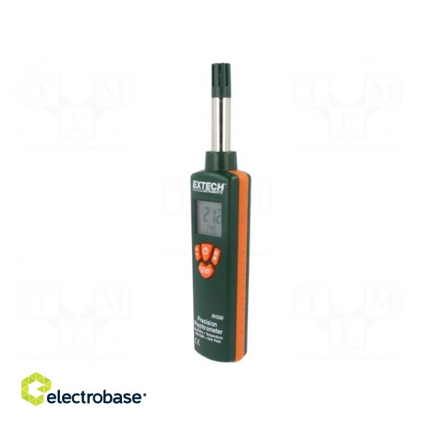 Meter: psychrometer | LCD,with a backlit | -30.1°C | 0÷100%RH фото 6