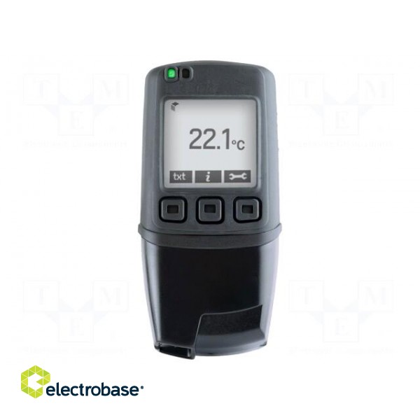 Data logger | temperature | ±1.5°C | Interface: USB | Display: LCD image 1