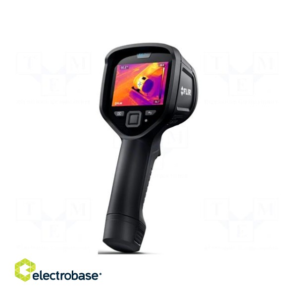 Infrared camera | touch screen,LCD 3,5" | 160x120 | -20÷400°C | IP54 image 2