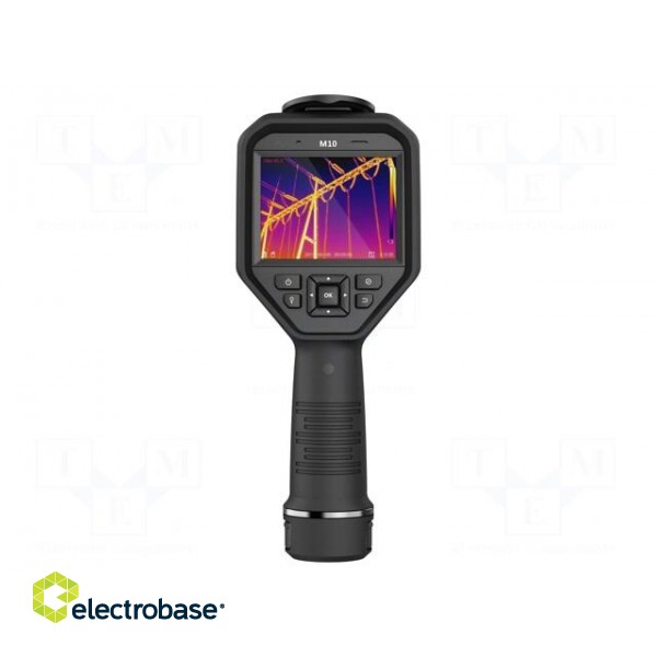 Infrared camera | LCD 3,5" | 160x120 | 9Hz | laser | -20÷550°C | IP54
