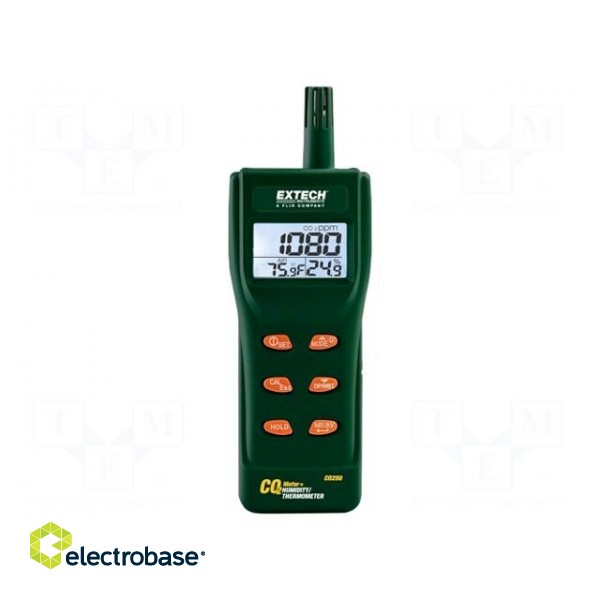 Meter: CO2, temperature and humidity | -10÷60°C | Interface: RS232 фото 1