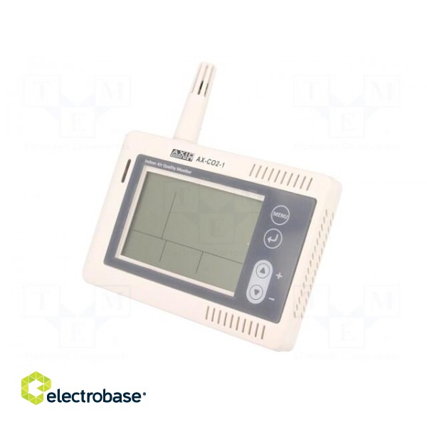 Meter: CO2, temperature and humidity | Range: 300÷3000ppm ( CO2) image 2