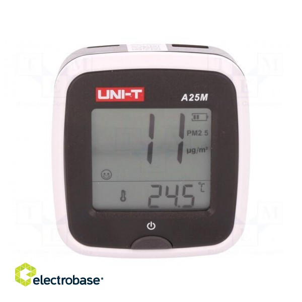 Meter: counter | Range: 0÷500ug/m3 | -10÷50°C | Display: LCD 2" image 1