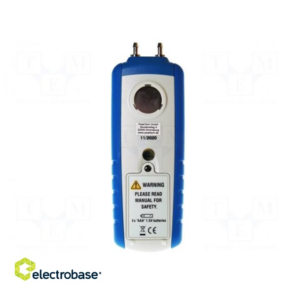 Manometer | 0÷200mbar | LCD | ±0.3% | Interface: USB | Illumin: yes image 5