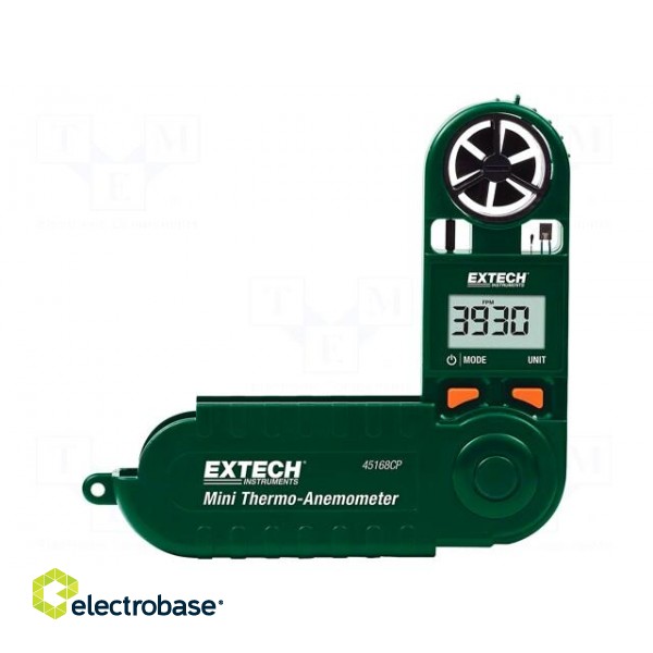 Thermoanemometer | -18÷50°C | 0.1÷99.9%RH