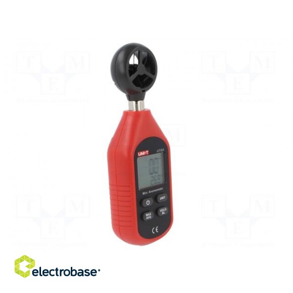 Thermoanemometer | 0÷30m/s | -10÷50°C | Equipment: batteries image 10