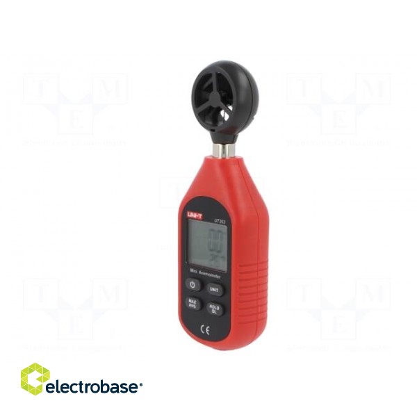 Thermoanemometer | 0÷30m/s | -10÷50°C | Equipment: batteries фото 4