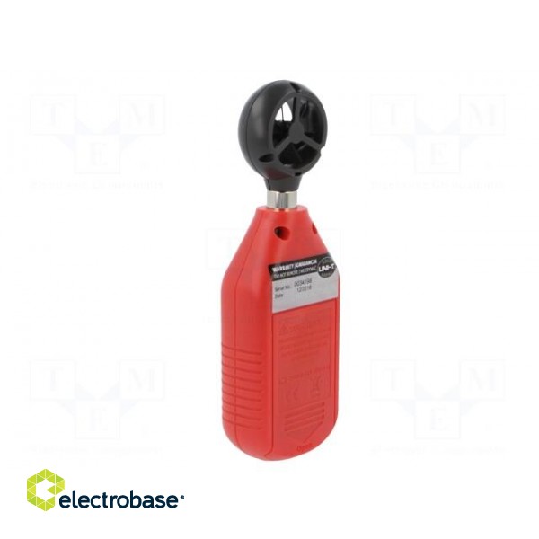 Thermoanemometer | 0÷30m/s | -10÷50°C | Equipment: batteries image 6