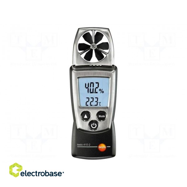 Thermoanemometer | Man.series: Pocket | -10÷50°C | Accur: ±0,5°C