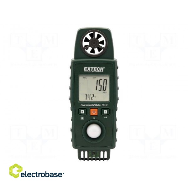 Thermoanemometer | 0÷50°C | 10÷95%RH | Equipment: wristbands | ±0.4%