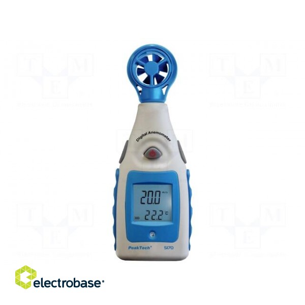 Thermoanemometer | LCD | (5999) | -10÷45°C | Equipment: user's manual