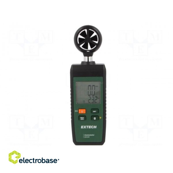 Thermoanemometer | LCD | Velocity measuring range: 1.5÷30m/s image 3