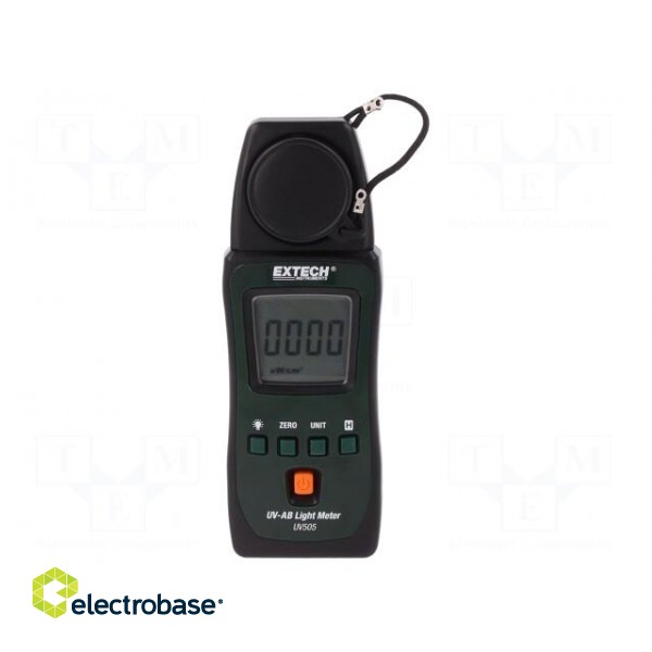 Meter: UV | LCD,with a backlit | 1÷3999uW/cm2 | 133x48x23mm | 90g image 1