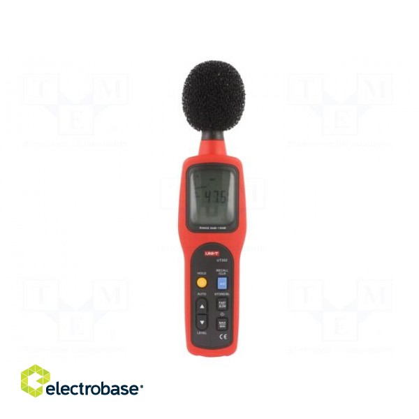 Meter: sound level | LCD,bargraph | Sound level meas: 30÷130dB image 3