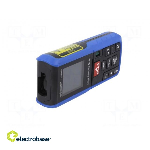 Distance meter | LCD | 0.05÷60m | Meas.accur: ±1,5mm | IP54 | Unit: ft,m фото 6