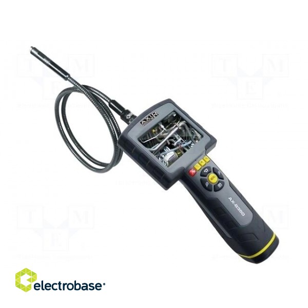 Inspection camera | Display: LCD 3,5" | Cam.res: 640x480 | Len: 1m image 1