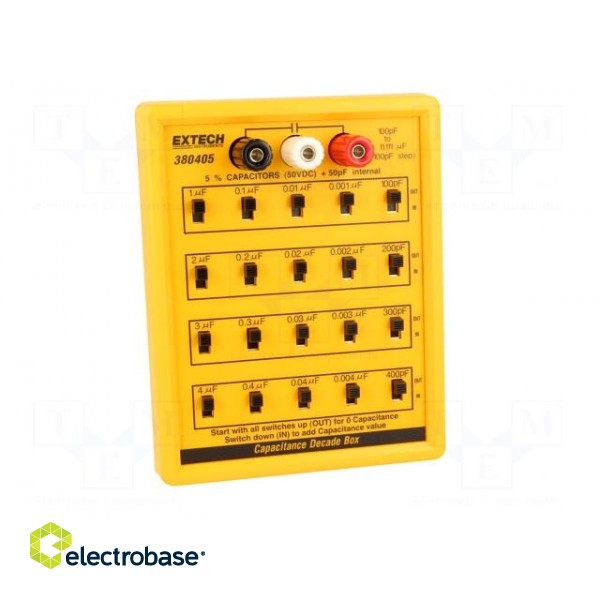 Decade box: capacitance | 100p÷11111uF | Number of ranges: 5 | 5% image 9