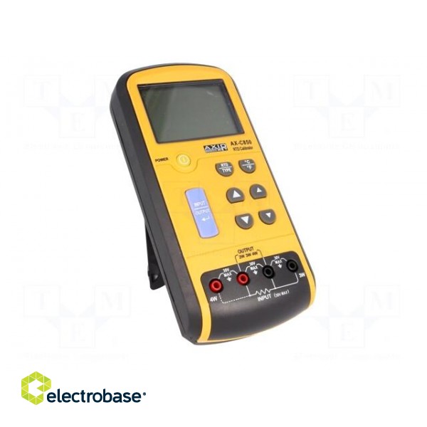 Calibrator | RTD | R range: 0,01÷400/1500/3200Ω | Unit: °C,°F image 9