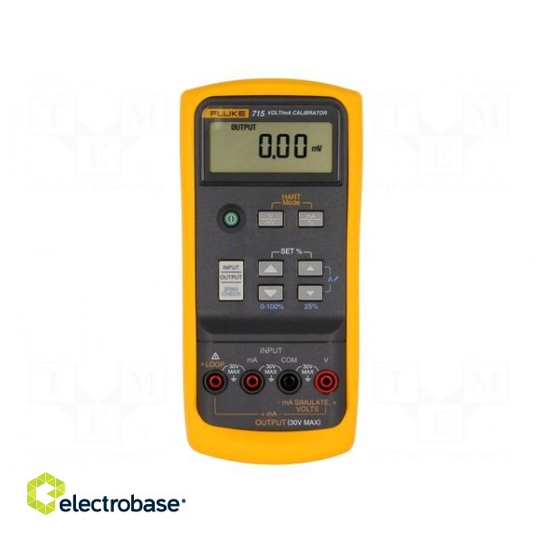 Calibrator | voltage,current | I DC: 0÷24mA (0,001mA resolution) фото 1