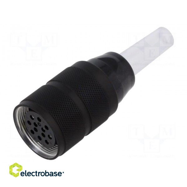 Connector: M25 | plug | female | Plating: silver plated | 125V | 5A | IP40