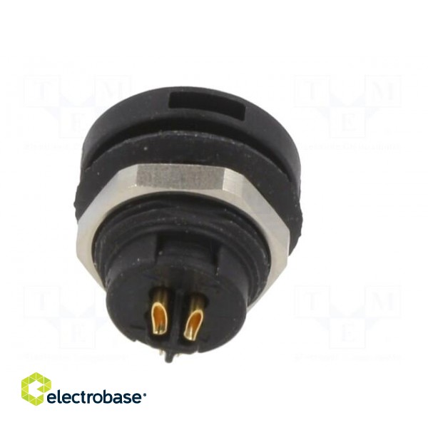 Connector: circular | 420 | 125V | PIN: 4 | socket | female | soldering image 5