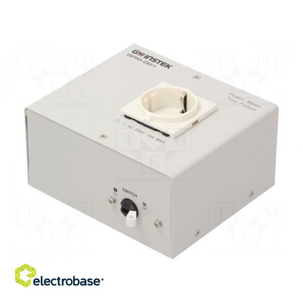 Measuring adapter | Features: EU socket | Works with: GPM-8213 фото 1