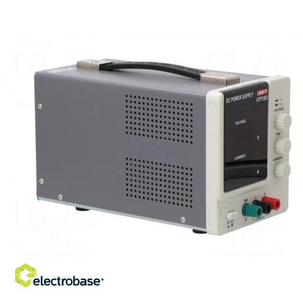Power supply: laboratory | single-channel,linear | 0÷32VDC | 0÷3A image 9