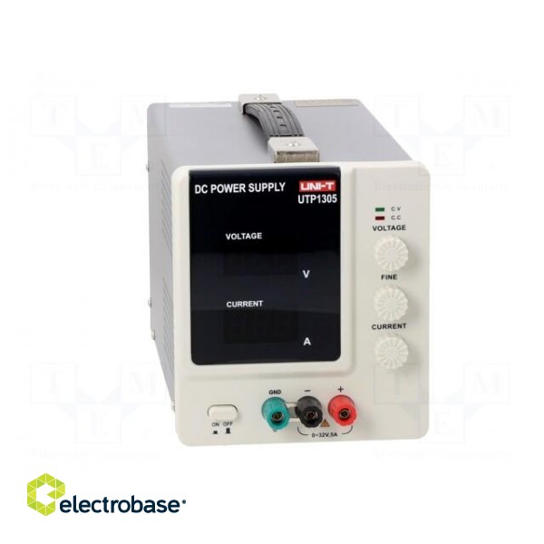Power supply: laboratory | single-channel,linear | 0÷32VDC | 0÷5A image 10