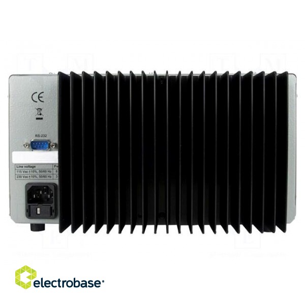 Power supply: laboratory | single-channel,multi- range | 60VDC | 5A image 5