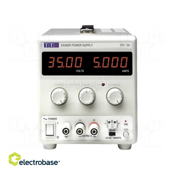 Power supply: laboratory | switched-mode,single-channel | 0÷18VDC