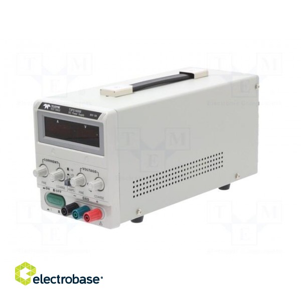 Power supply: laboratory | switched-mode,single-channel | 0÷60V image 5