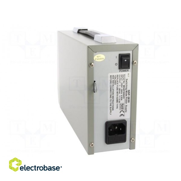 Power supply: laboratory | switched-mode,single-channel | 1÷36VDC image 7