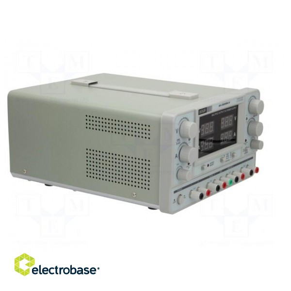 Power supply: laboratory | Channels: 4 | 0÷30VDC | 0÷5A | 0÷30VDC | 0÷5A фото 9