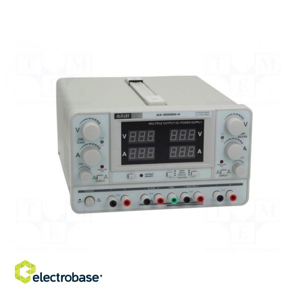 Power supply: laboratory | Channels: 4 | 0÷30VDC | 0÷5A | 0÷30VDC | 0÷5A image 10