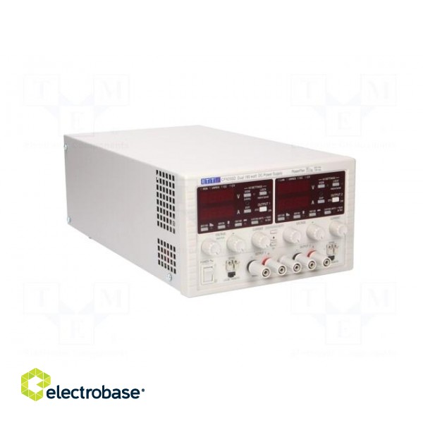 Power supply: laboratory | Channels: 2 | 0÷60VDC | 0÷10A | 0÷60VDC image 9