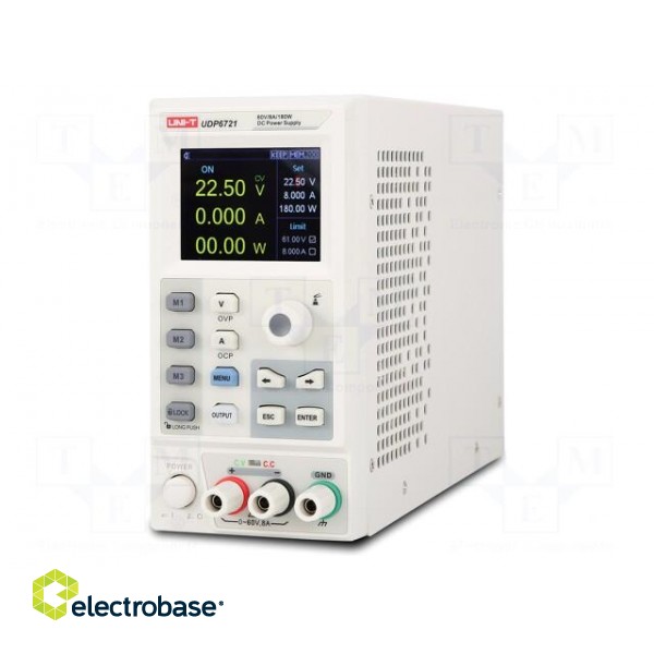 Power supply: laboratory | single-channel,programmable | Ch: 1 image 3