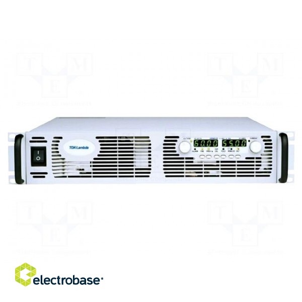 Power supply: programmable laboratory | Ch: 1 | 0÷600VDC | 0÷5.5A фото 2