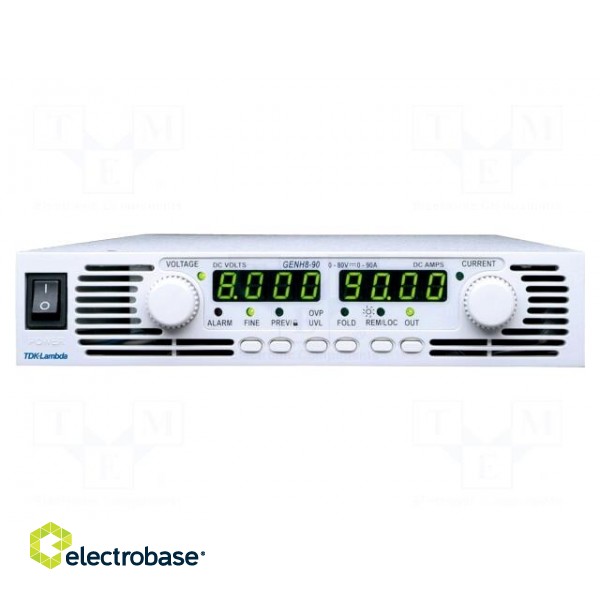 Power supply: programmable laboratory | Ch: 1 | 0÷30VDC | 0÷25A | 750W