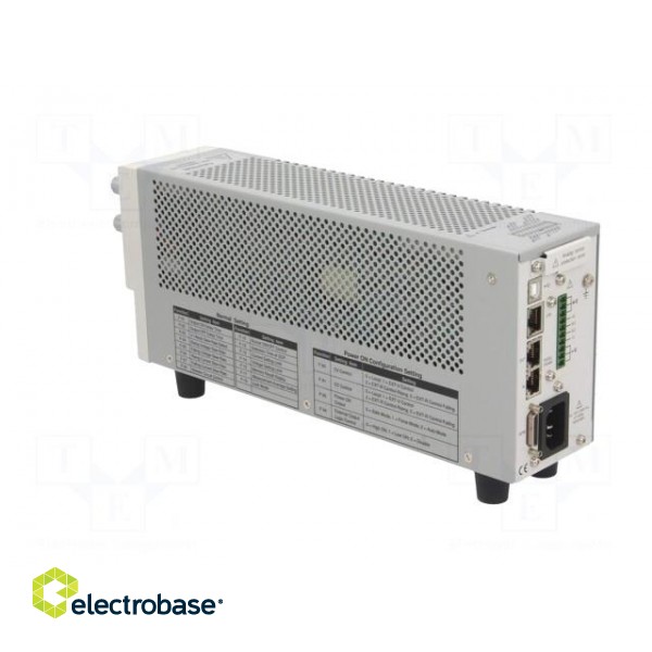 Power supply: programmable laboratory | Ch: 1 | 0÷250VDC | 0÷2A | 100W image 5